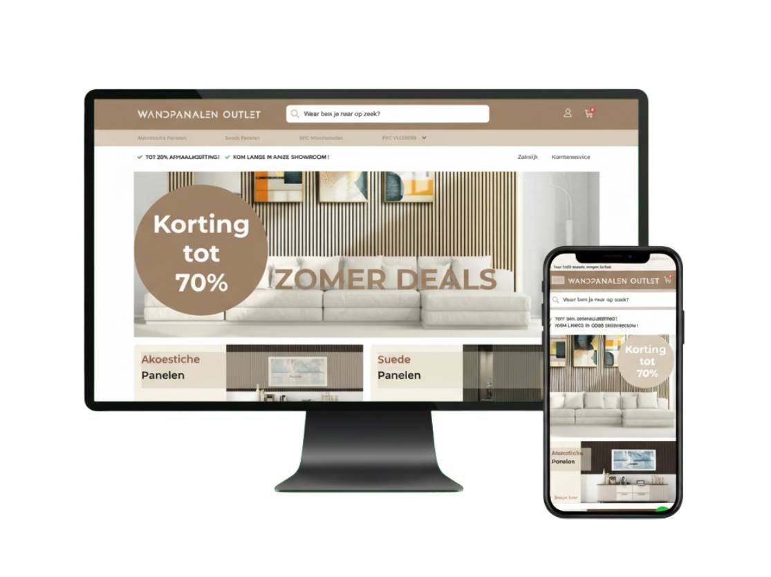 Wandpanelenoutlet - Online wandpanelen bestellen